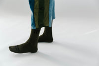 Olive Green Socks (MADE IN JAPAN)